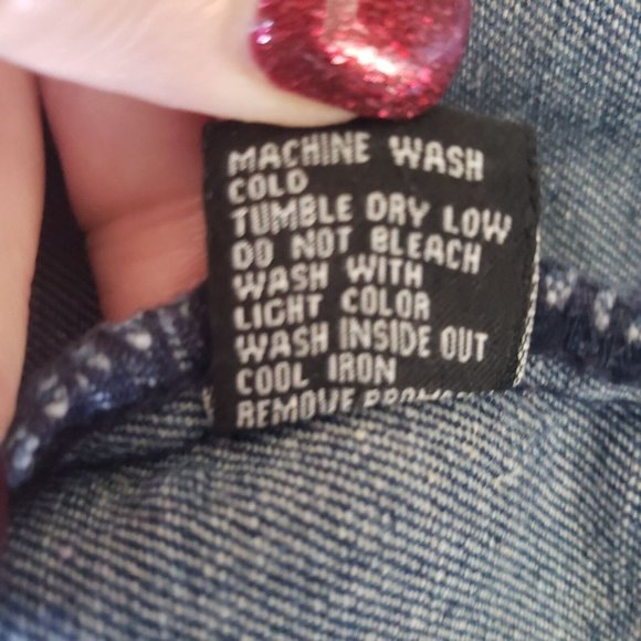 Men's GS 115 Premium Denim Jacket Size M Bleached Blue - Picture 5 of 10